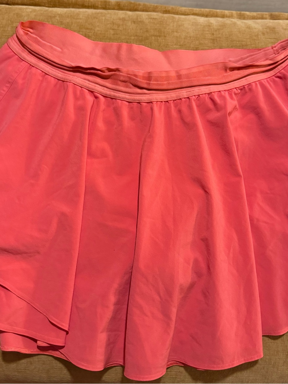 lululemon athletica Coral Pink Athletic Skort